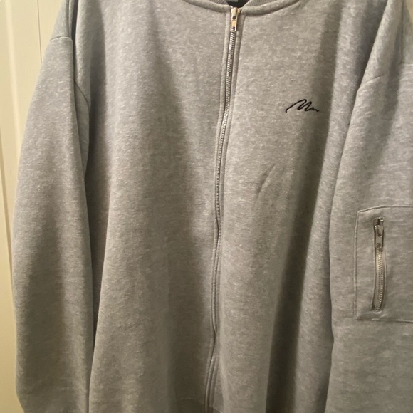 Mens boohoo man jacket  .Grey - Picture 4 of 4